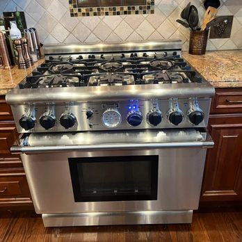 Gas range repair — Sacramento